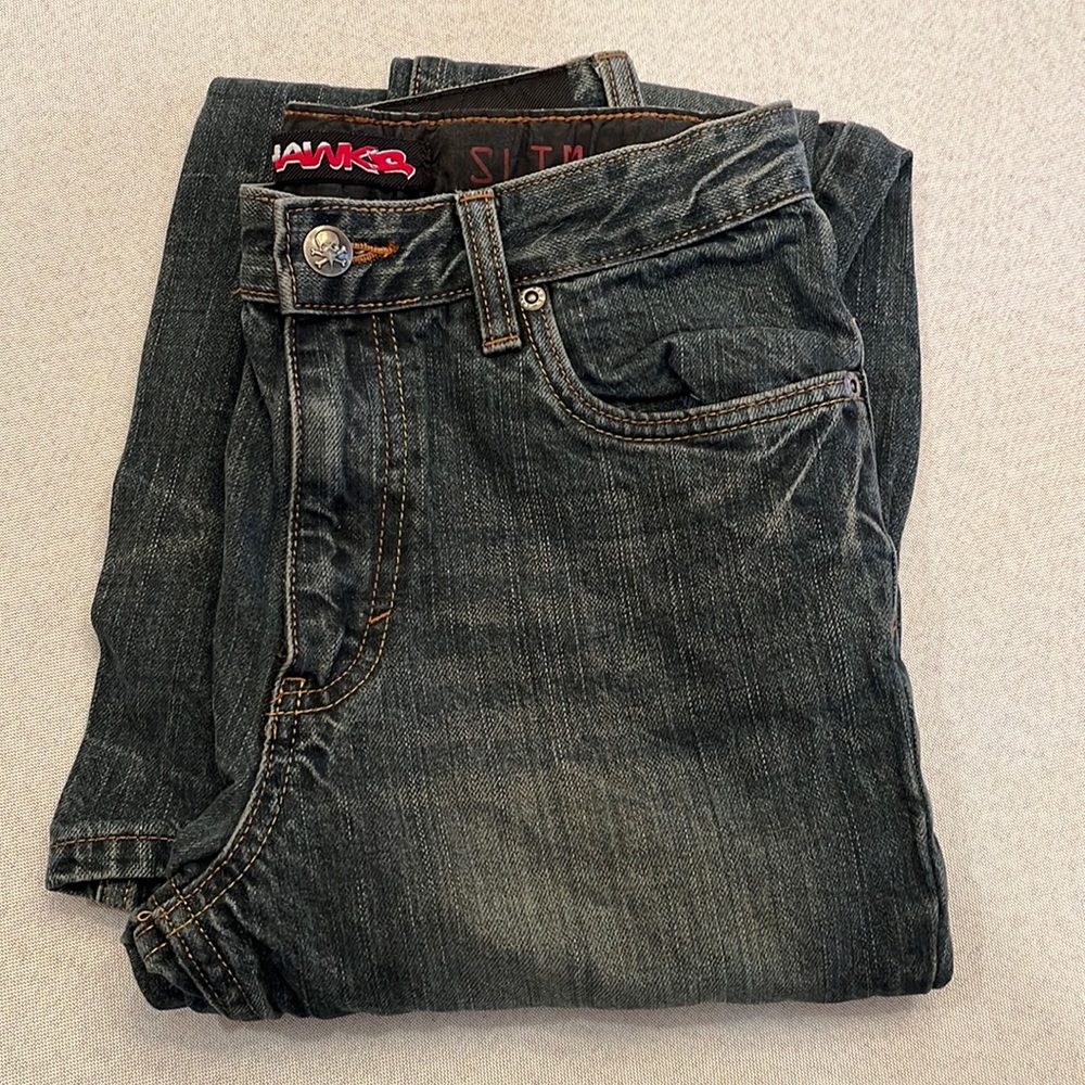 Tony Hawk Slim Straight Leg Jeans sz 14R